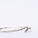 sterling silver interlocking bracelet