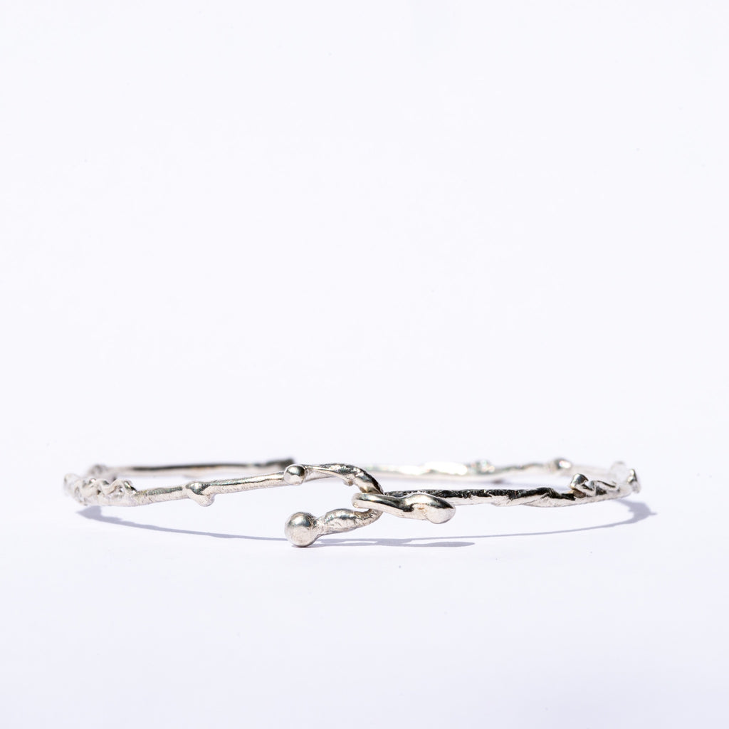 sterling silver interlocking bracelet
