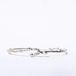 sterling silver interlocking bracelet
