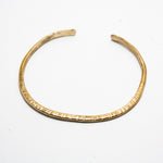 Brass cuff rays texture