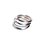 three triangle shaped thin rings