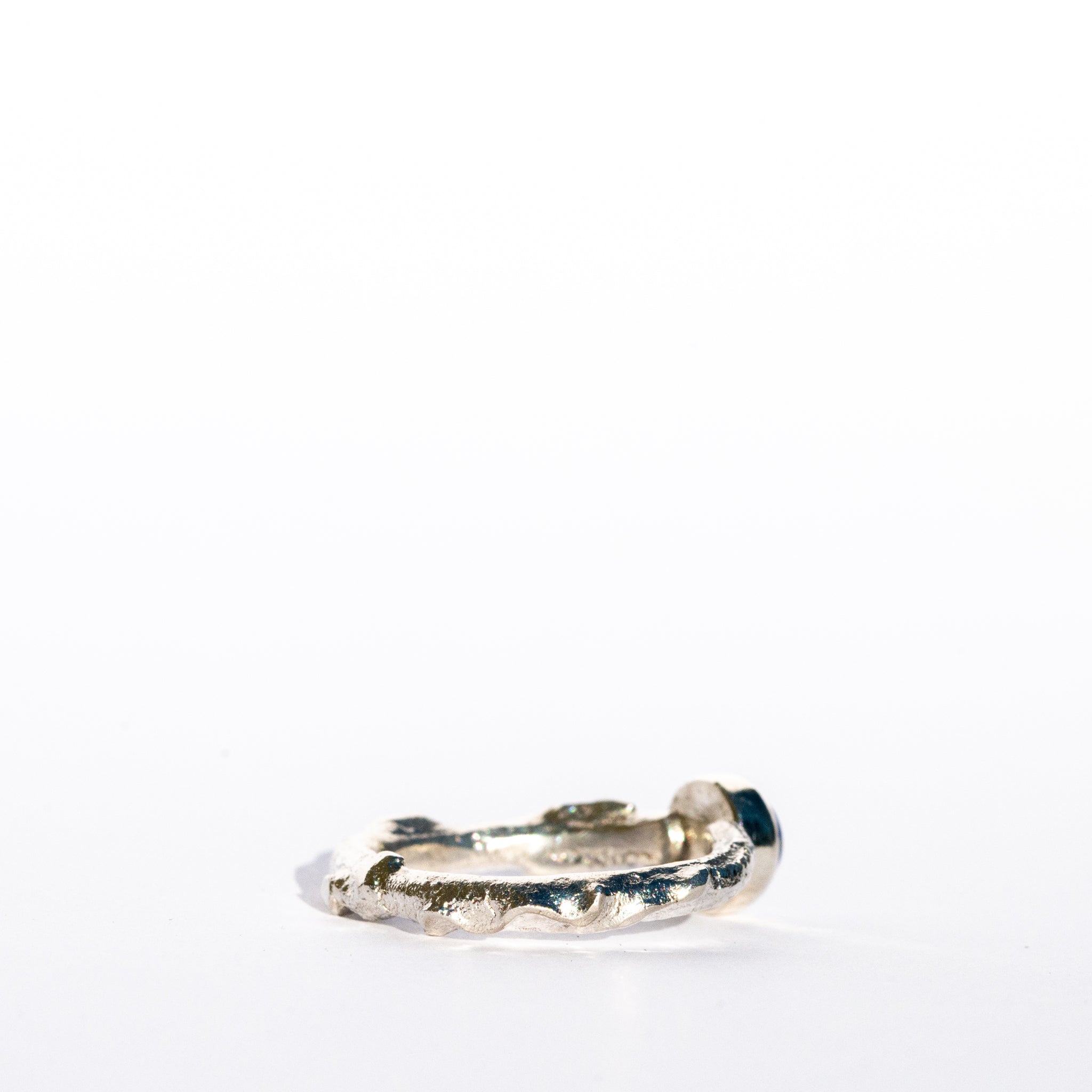 anel de prata lapis lazuli