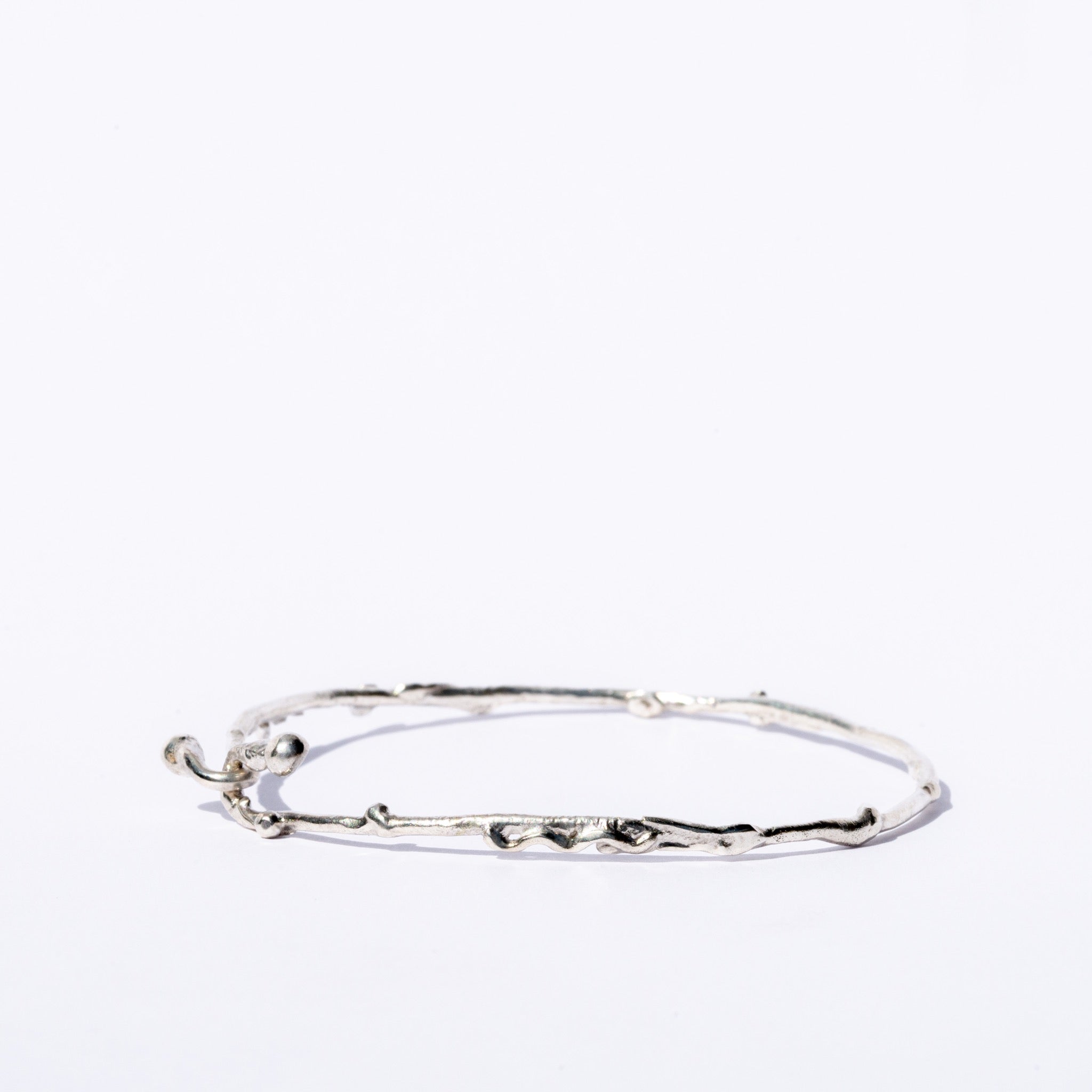sterling silver interlocking bracelet